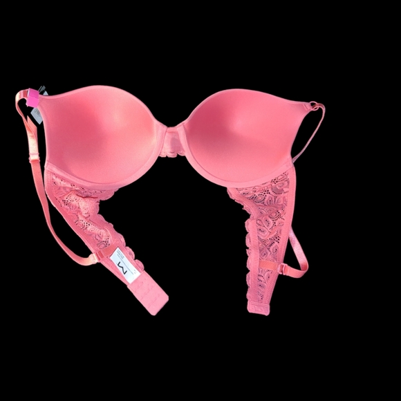 Maidenform Pinkish/Orange 38C Pushup Bra - Picture 4 of 9